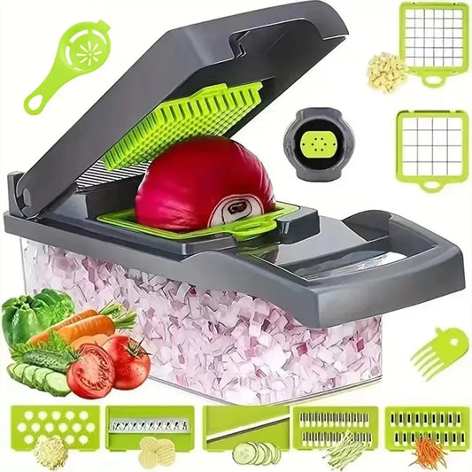 AHTOSKA 16 In 1 Vegetable Chopper All In One Cutter