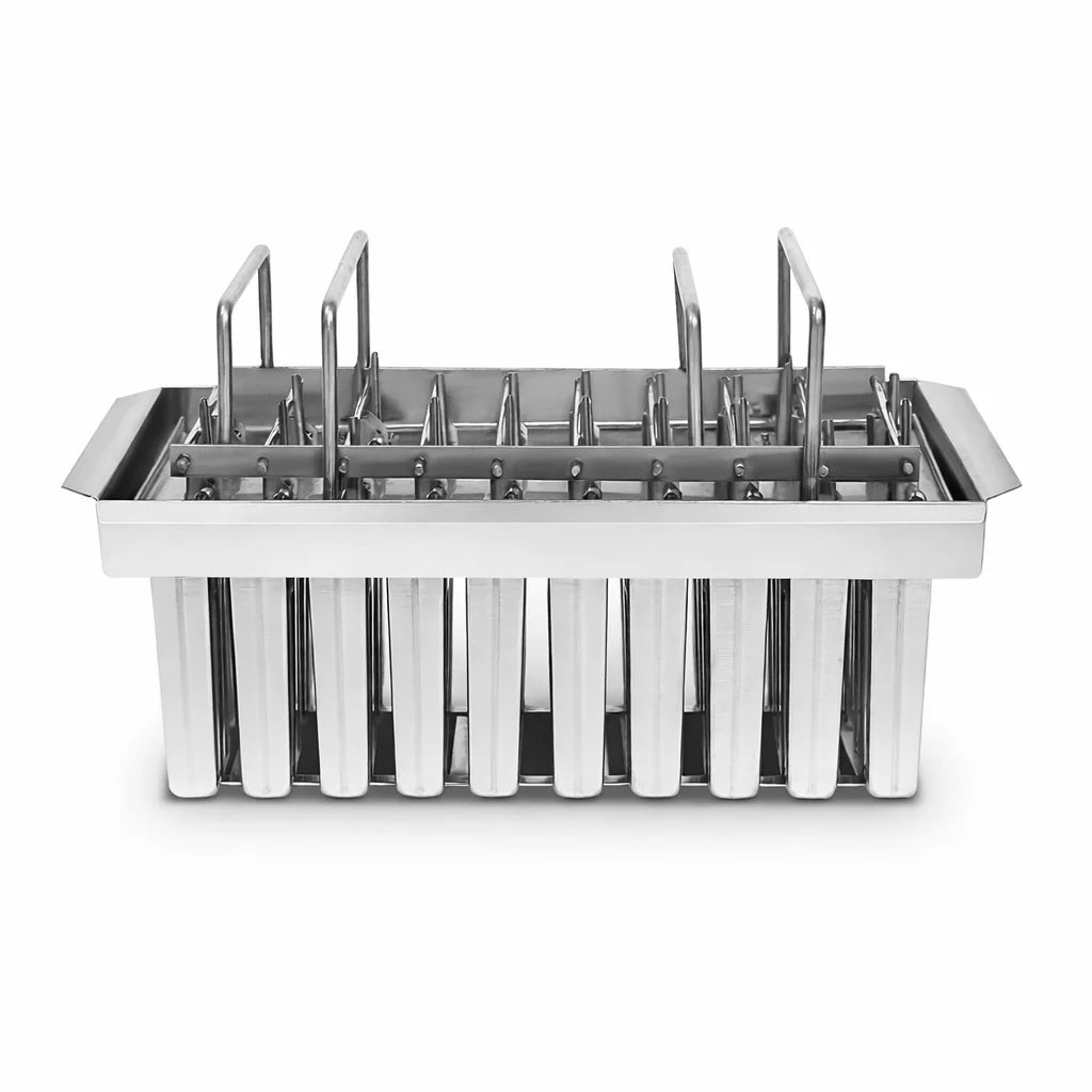 Stainless Steel 20 Cavity Ice Cream Mold Set DIY Popsicles