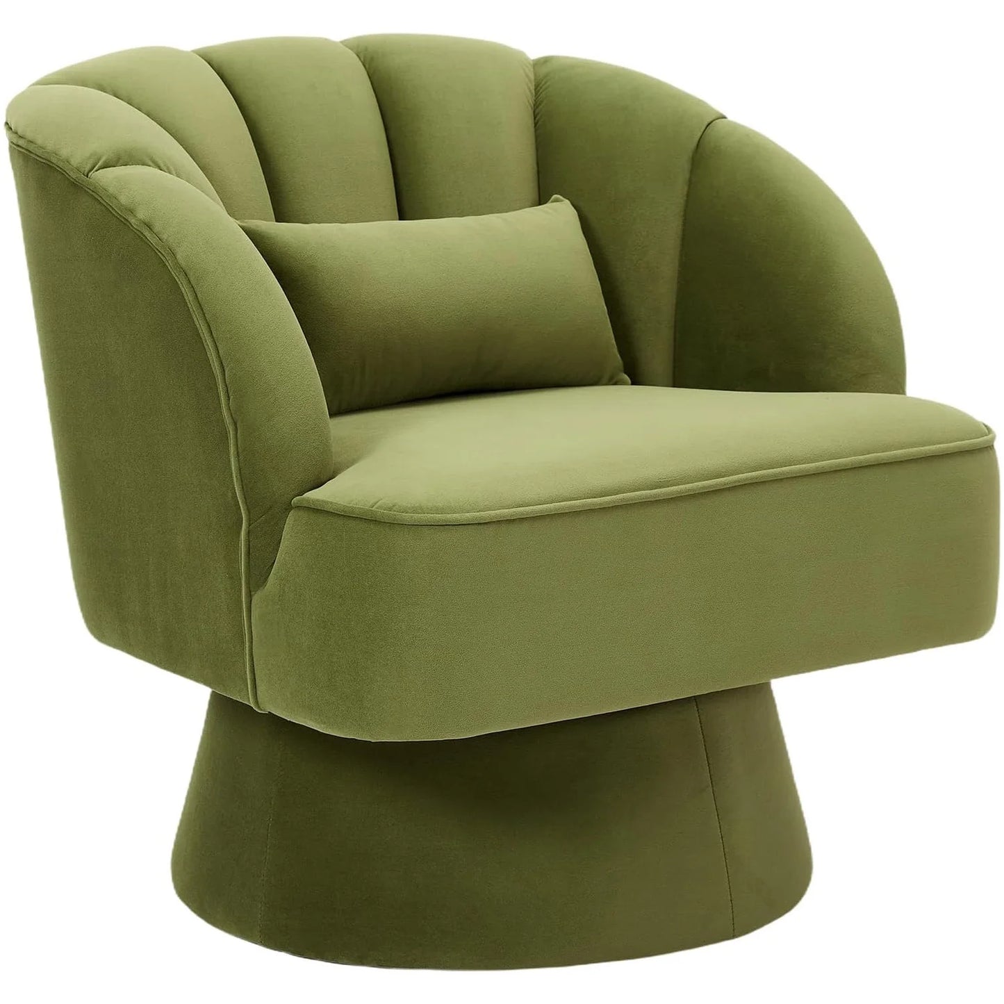 HiMISS Ultra Plush Swivel Accent Chair 360 Degree Barrel Lounge