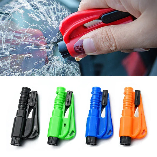 Safety Hammer Keychain Car Escape Emergency Glass Breaker