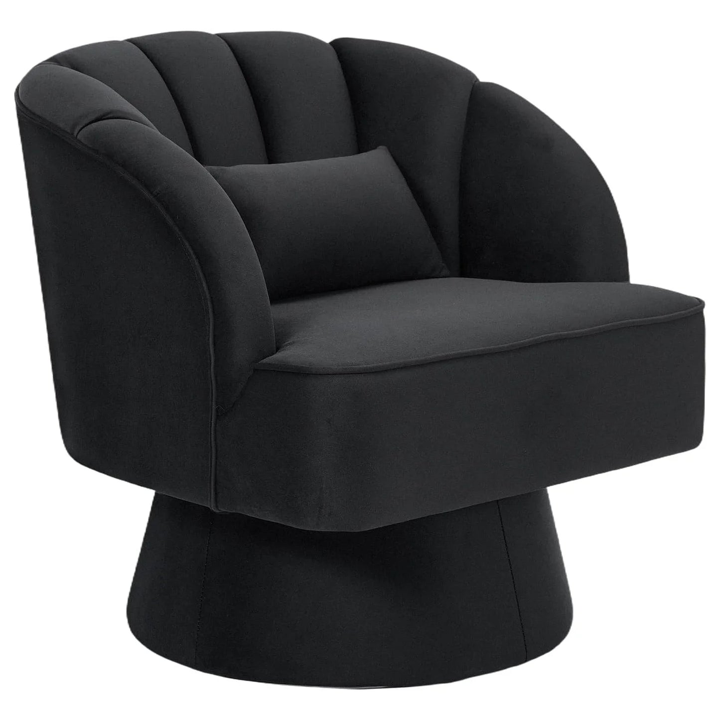 HiMISS Ultra Plush Swivel Accent Chair 360 Degree Barrel Lounge