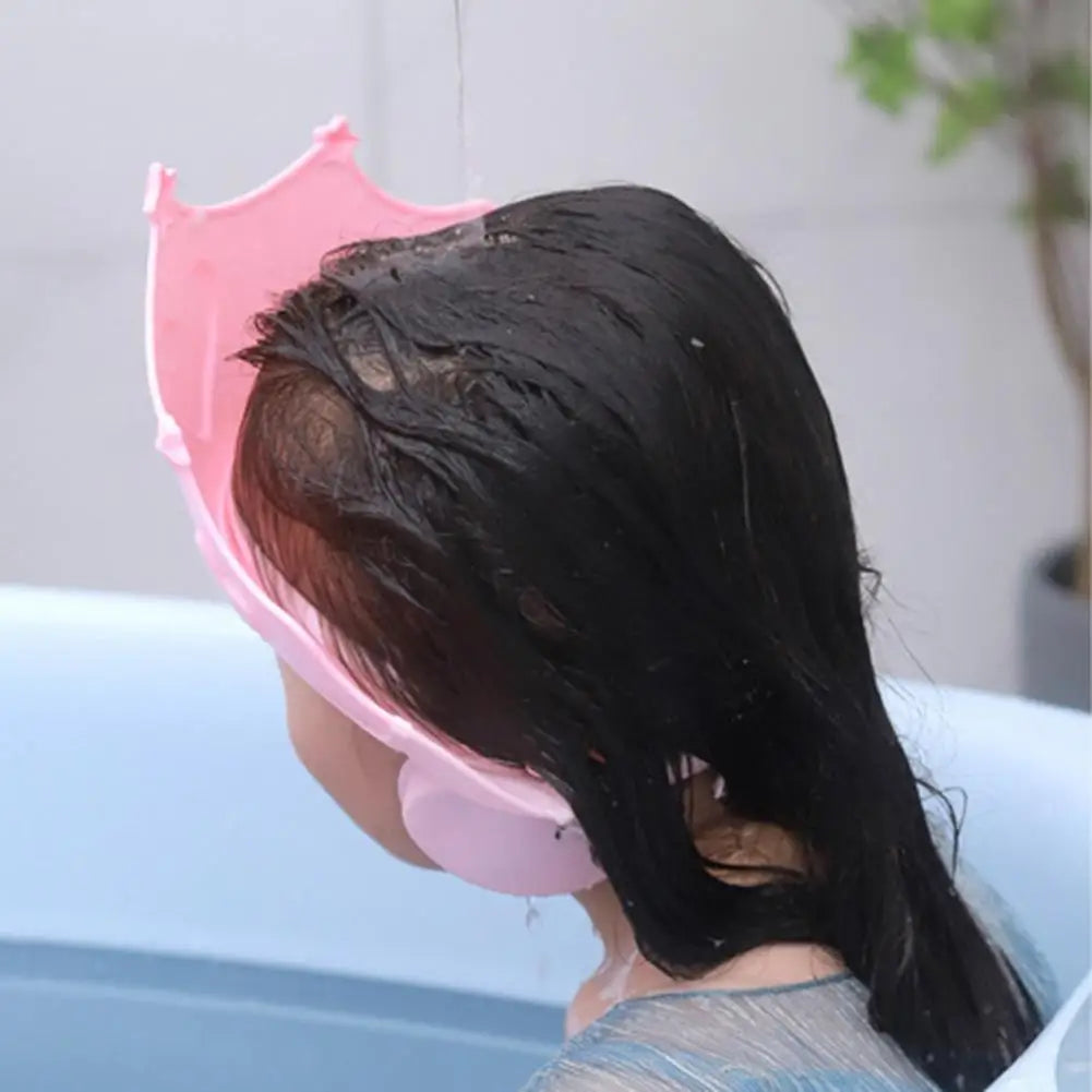 Baby Shampoo Cap Adjustable Hair Wash Hat For Kids
